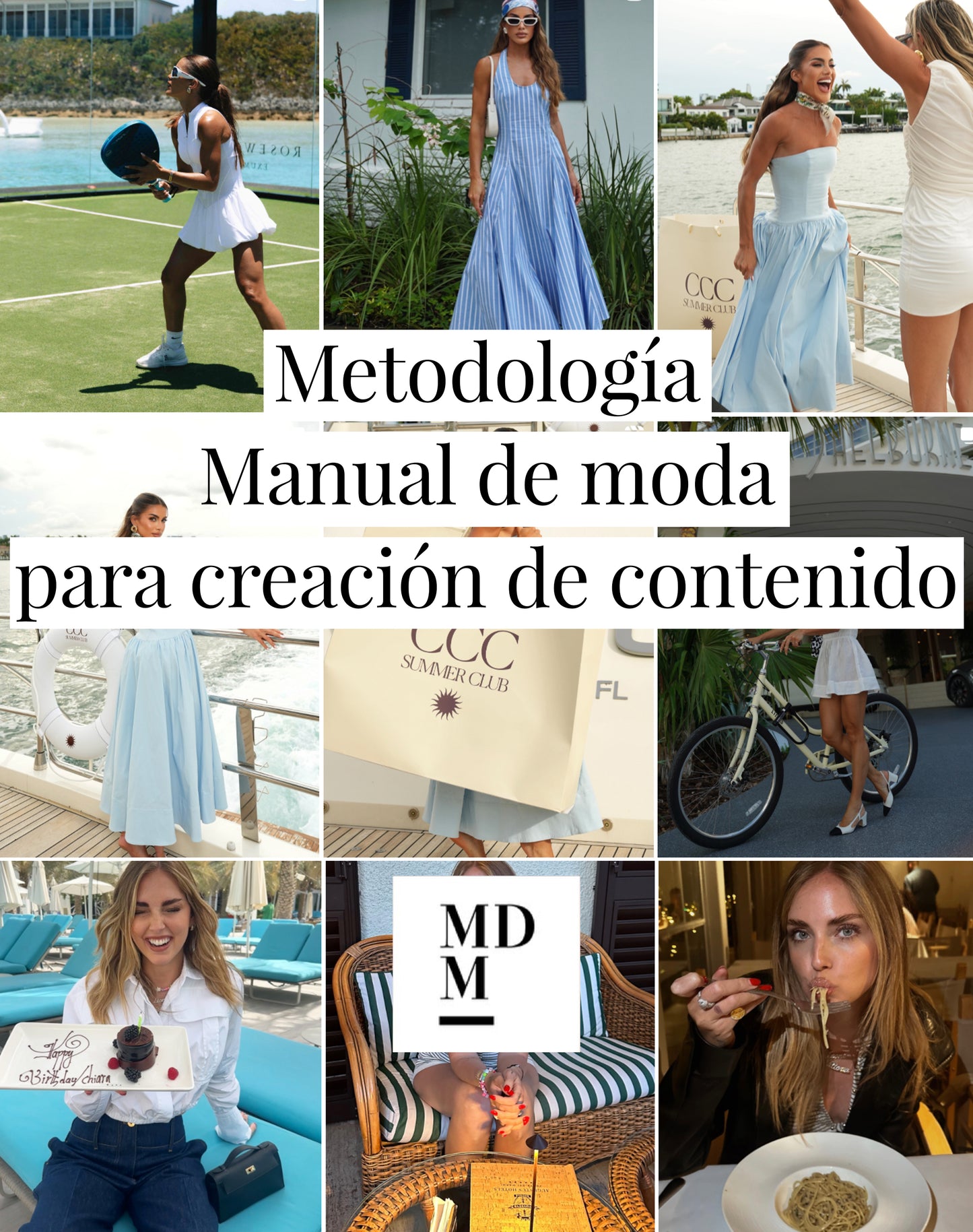 Método Manual de moda para la creación de contenido