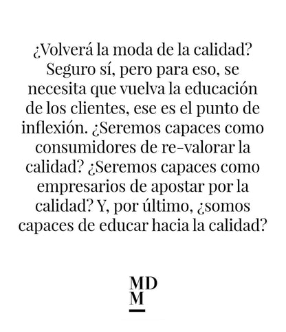 Curso digital: La calidad está de moda. ABC de la calidad en las prendas de vestir